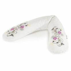 THERALINE Das Original Stillkissen Inkl. Bezug Art Deco Egret