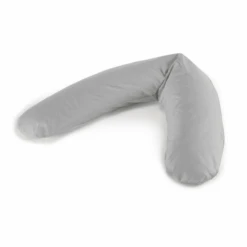 THERALINE Stillkissen Bezug Für Das Komfort Jersey Grau