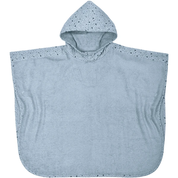 WÖRNER SÜDFROTTIER Badeponcho Wal Stahlblau 60 X 75 Cm 1 WÖRNER SÜDFROTTIER Badeponcho Wal Stahlblau 60 X 75 Cm